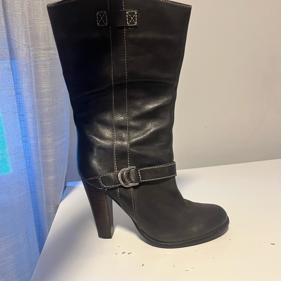 Ralph Lauren Knee-High Leather Boots - Picture 8 of 9